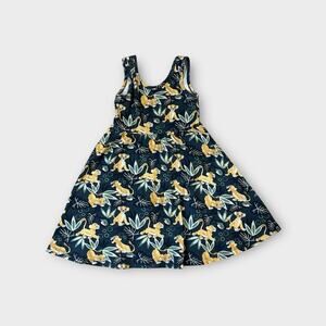 Disney Rags collab Lion King Floral Print Sleeveless 5/6 Skater Dress